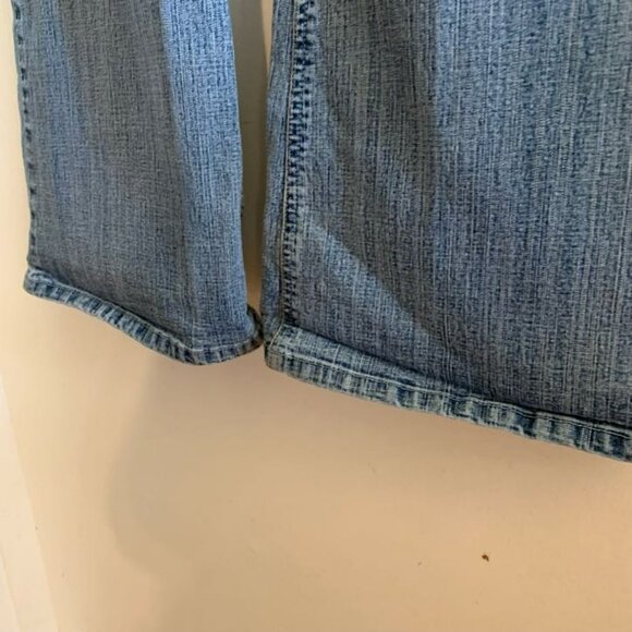 Vintage Bongo Women's Denim Flare Leg Jeans Medium Size 11 Boho Joe Y2K - Picture 7 of 16